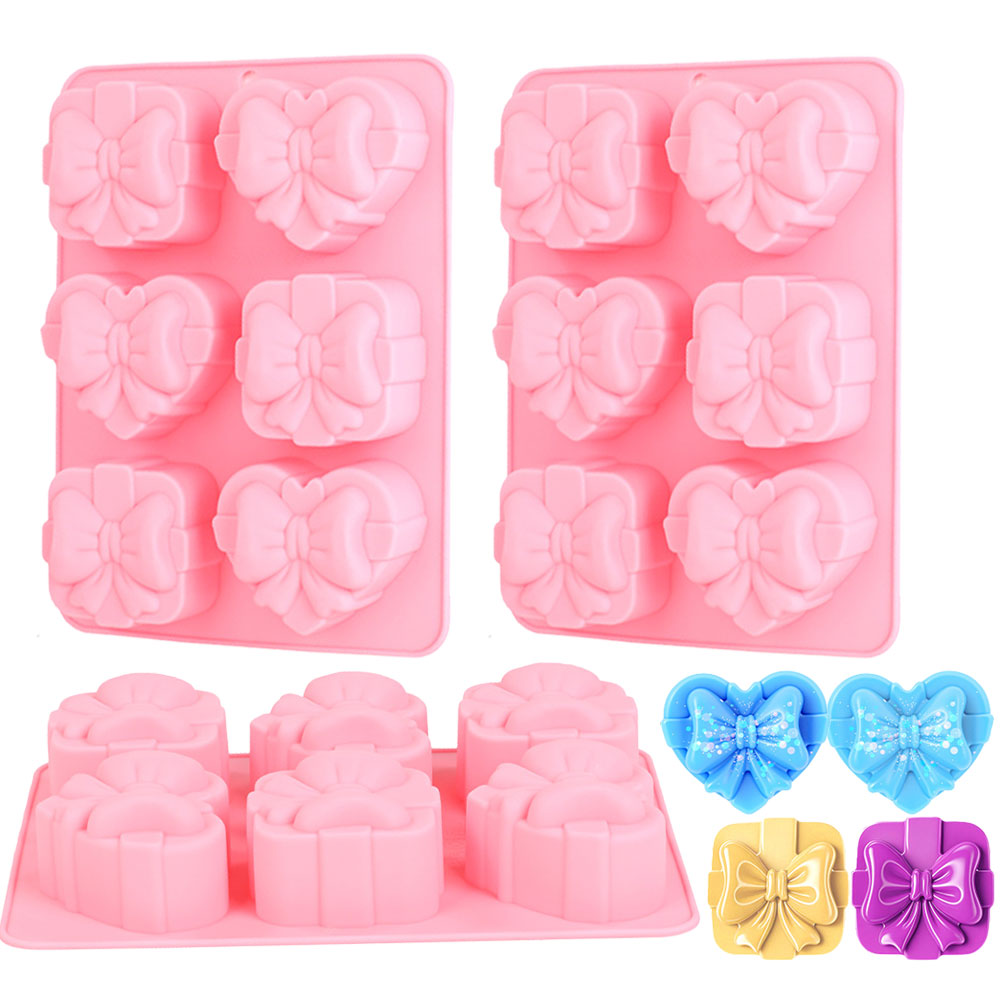 Candle Making Business - Square Heart Shape Silicone Mold 6
