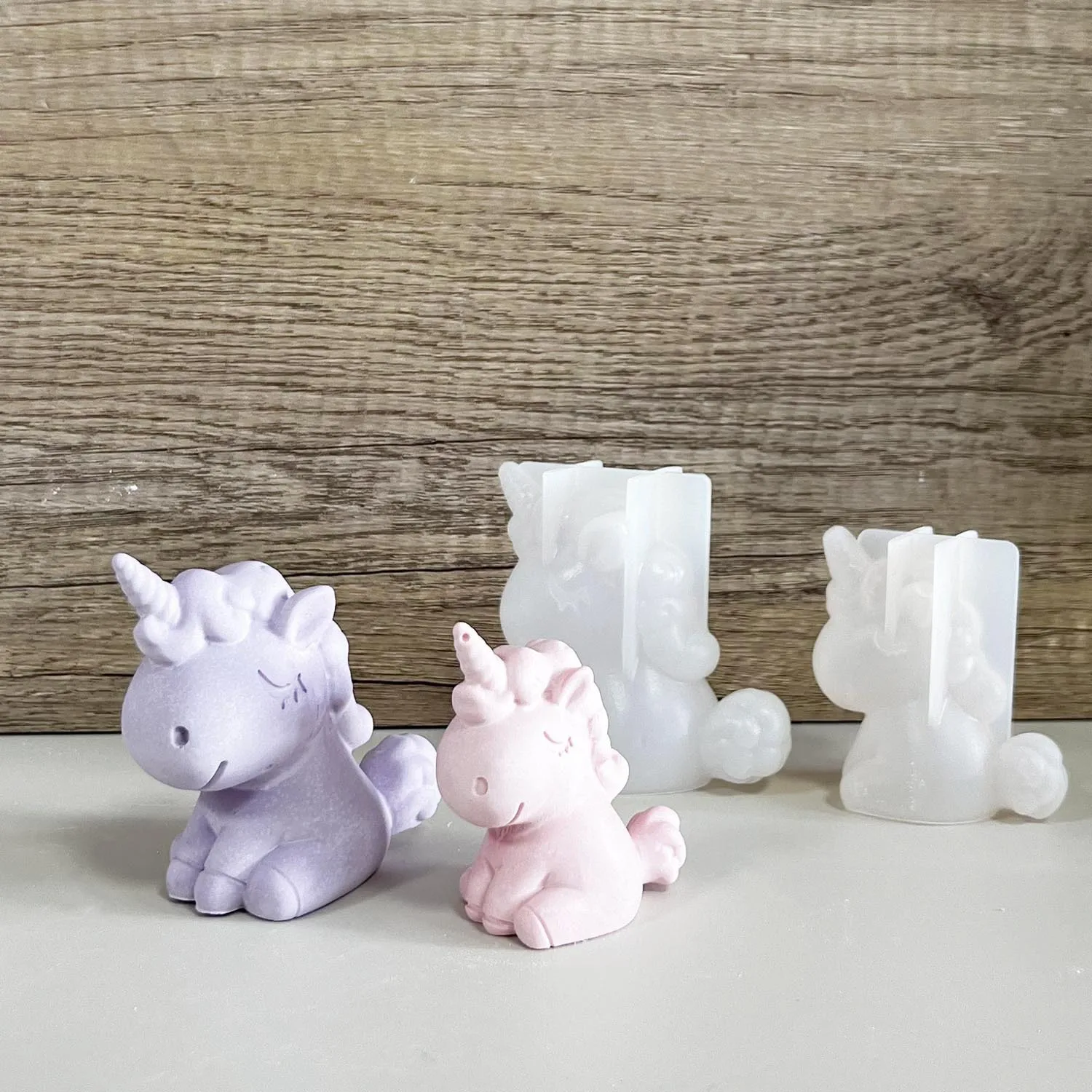 Candle Making Business - 3D Geometric Silicone Unicorn Cat Deer