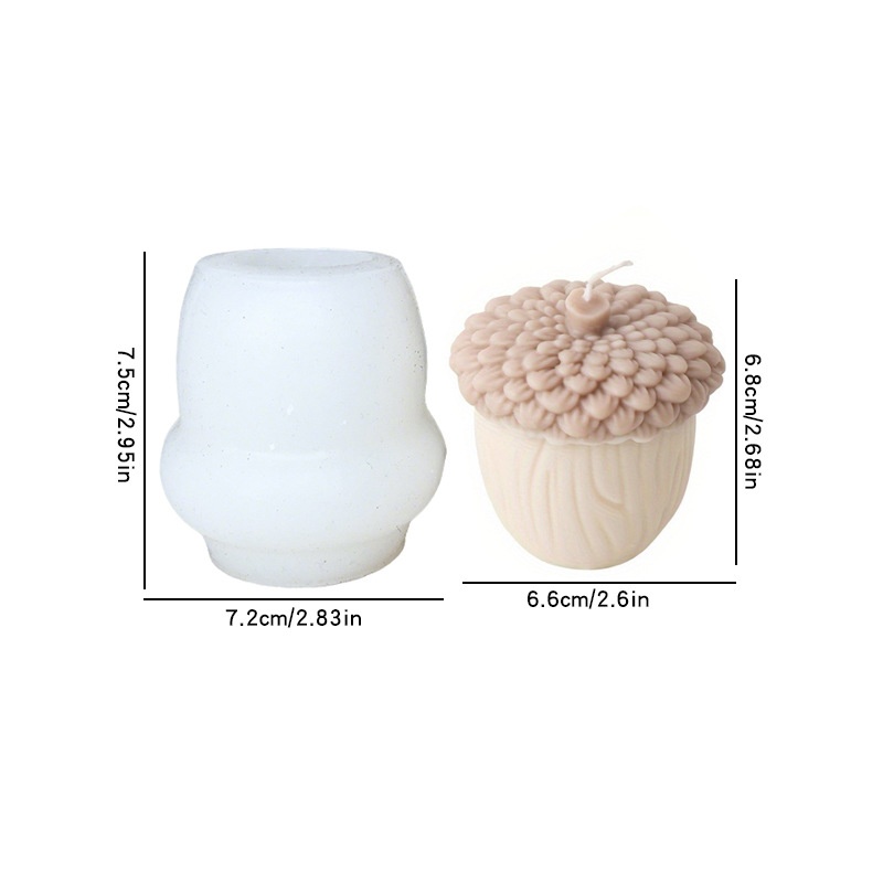 DIY Pinecone Candle Silicone H - Candle Making Business ulasan dan harga