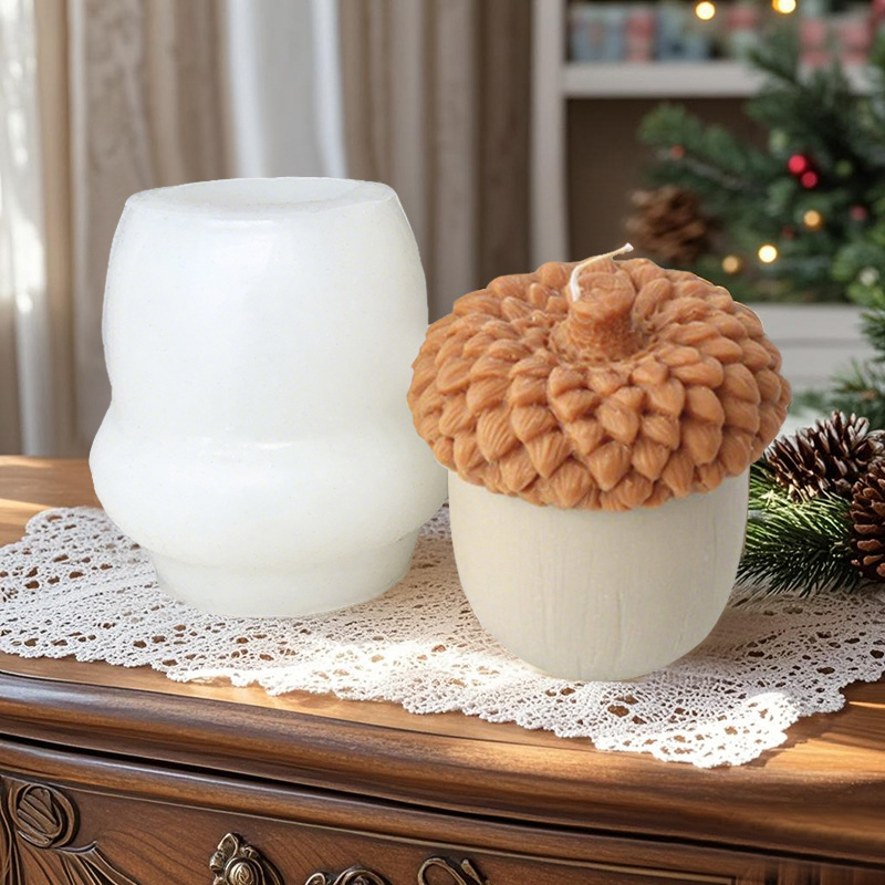 DIY Pinecone Candle Silicone H - Candle Making Business ulasan dan harga