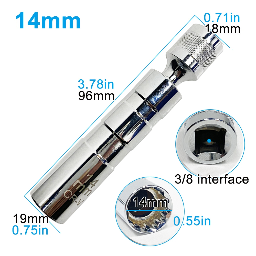 14mm 16mm Spark Plug Removal T - Candle Making Business ulasan dan harga