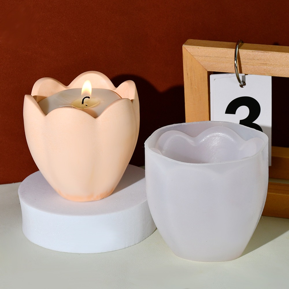Tulip Candle Holder Silicone M - Candle Making Business ulasan dan harga
