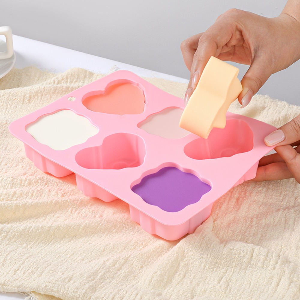 Square Heart Shape Silicone Mo - Candle Making Business ulasan dan harga