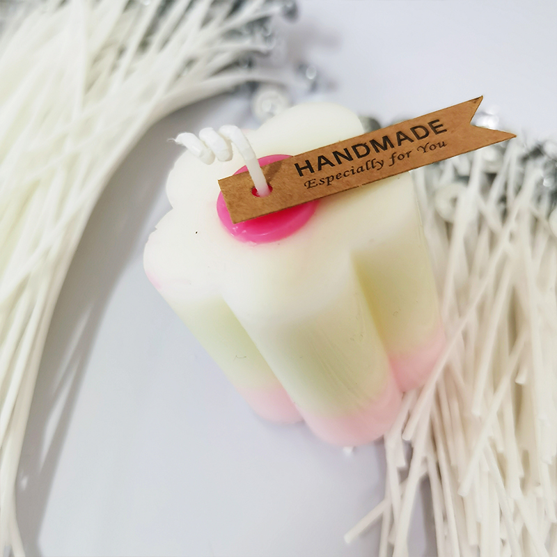 103pcs Waxed Cotton Candle Wic - Soy Wax Pillar Blend ulasan dan harga