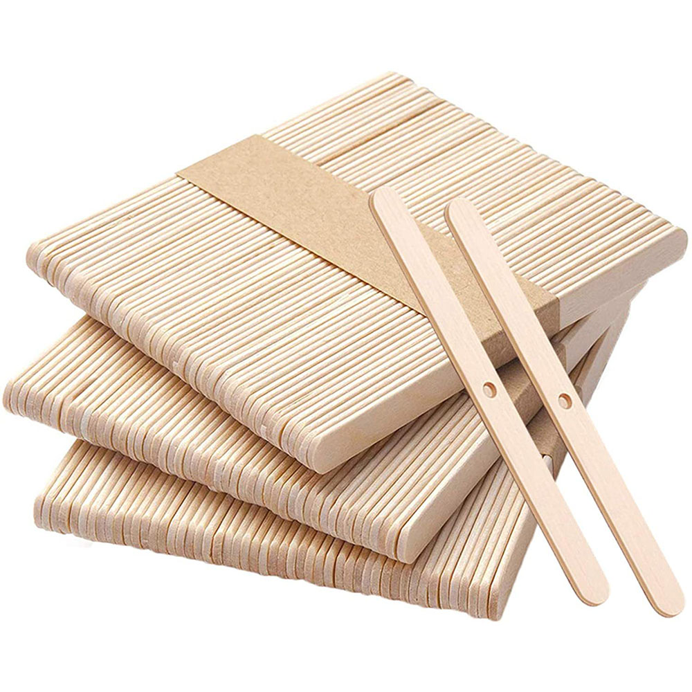 50pcs Wooden Wax Core Holder S - Soy Wax Pillar Blend ulasan dan harga