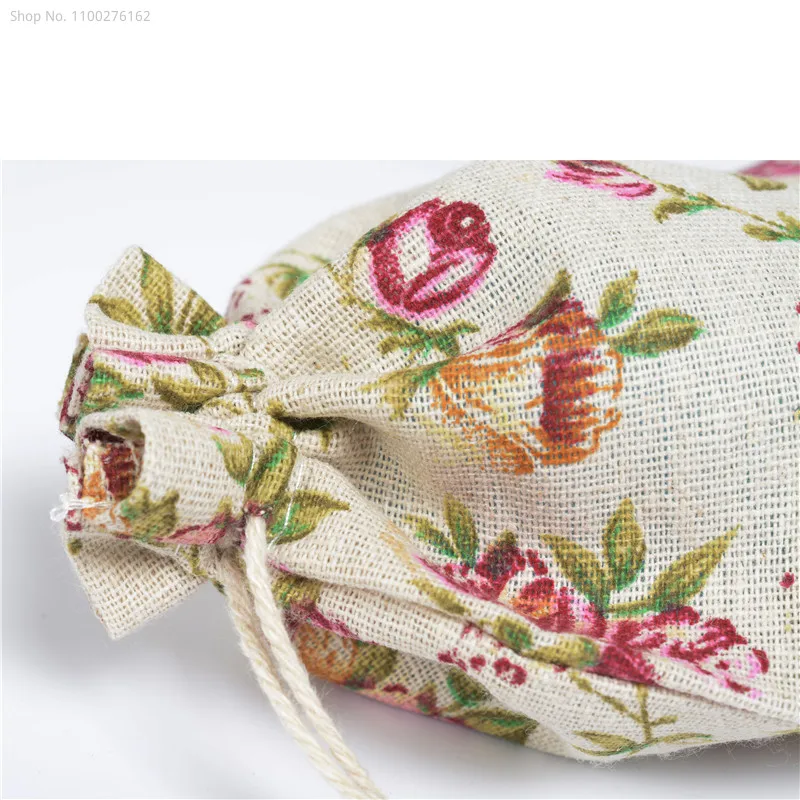 100pcs Small Cloth Bag Cotton  - Jute Bag Packaging ulasan dan harga