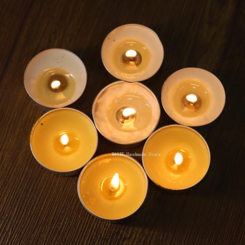 Empty Tea Wax Circular Aluminu - Soy Wax Pillar Blend ulasan dan harga