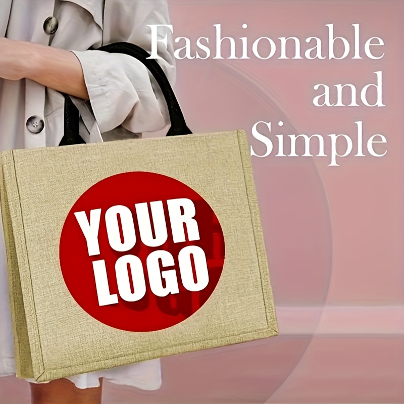 Custom Jute Tote Bag Personali - Jute Bag Packaging ulasan dan harga