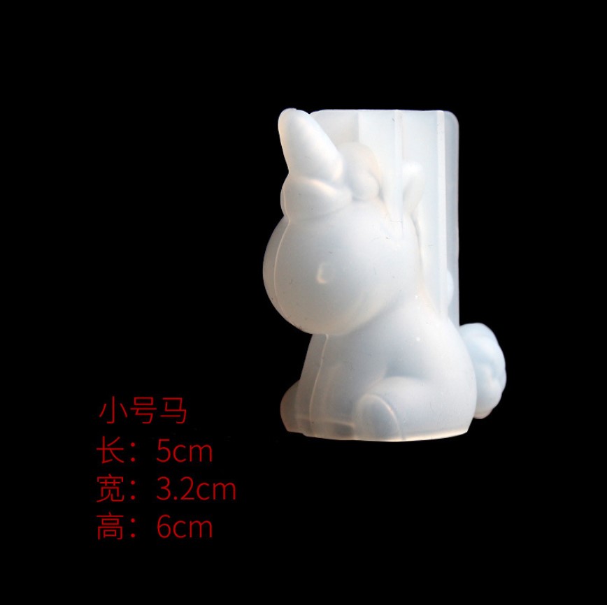 Transparent Unicorn Silicone E - Candle Making Business ulasan dan harga