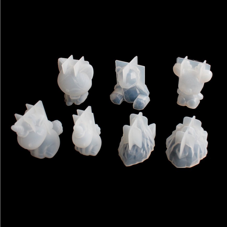 Transparent Unicorn Silicone E - Candle Making Business ulasan dan harga