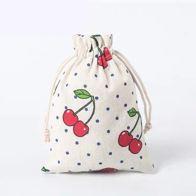 100pcs Pattern Style Jute Bag  - Jute Bag Packaging ulasan dan harga
