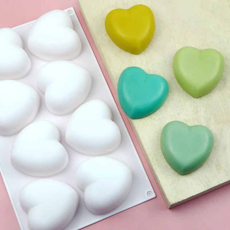 Love Heart Silicone Soap Mold  - Candle Making Business ulasan dan harga