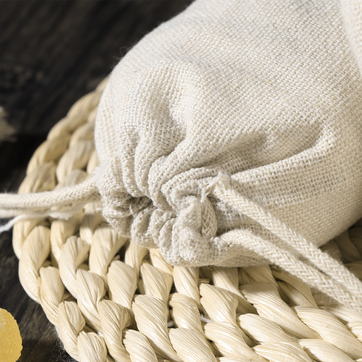 10Pcs Strong Reusable Jute Lin - Jute Bag Packaging ulasan dan harga