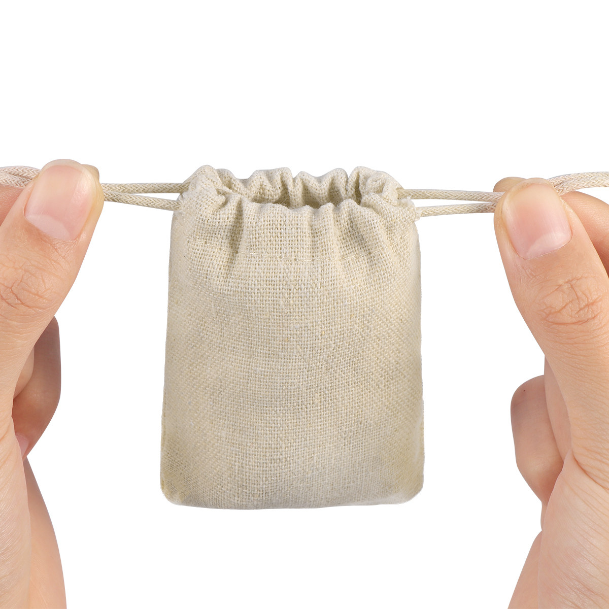 10Pcs Strong Reusable Jute Lin - Jute Bag Packaging ulasan dan harga