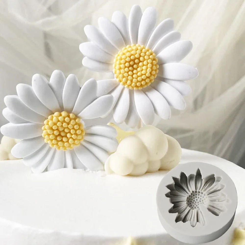3D Daisy Flower Mold Sun Flowe - Candle Making Business ulasan dan harga