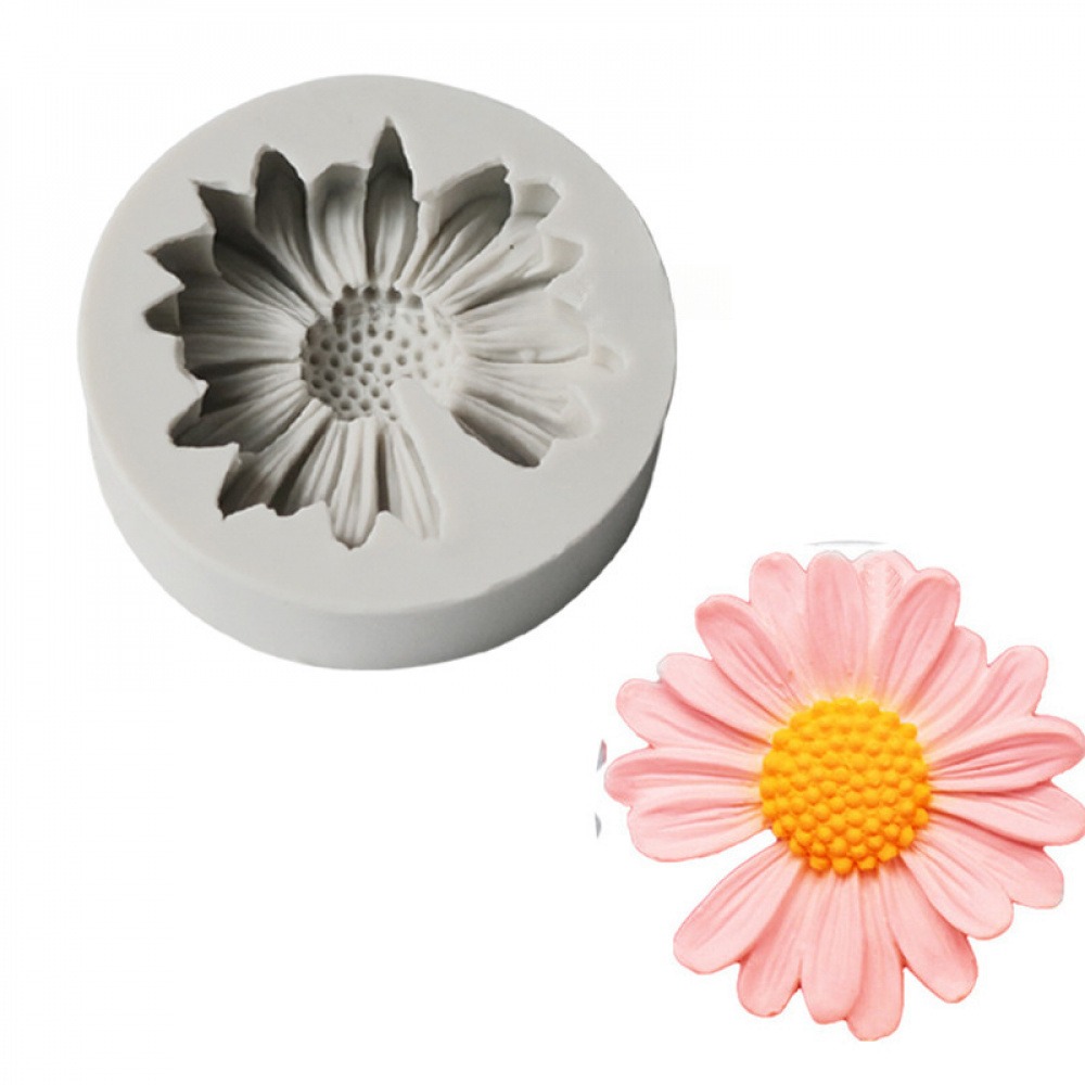 3D Daisy Flower Mold Sun Flowe - Candle Making Business ulasan dan harga