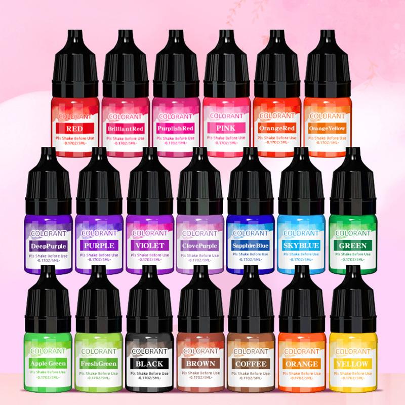 5ml/Bottle Candle Wax Pigment  - Soy Wax Pillar Blend ulasan dan harga