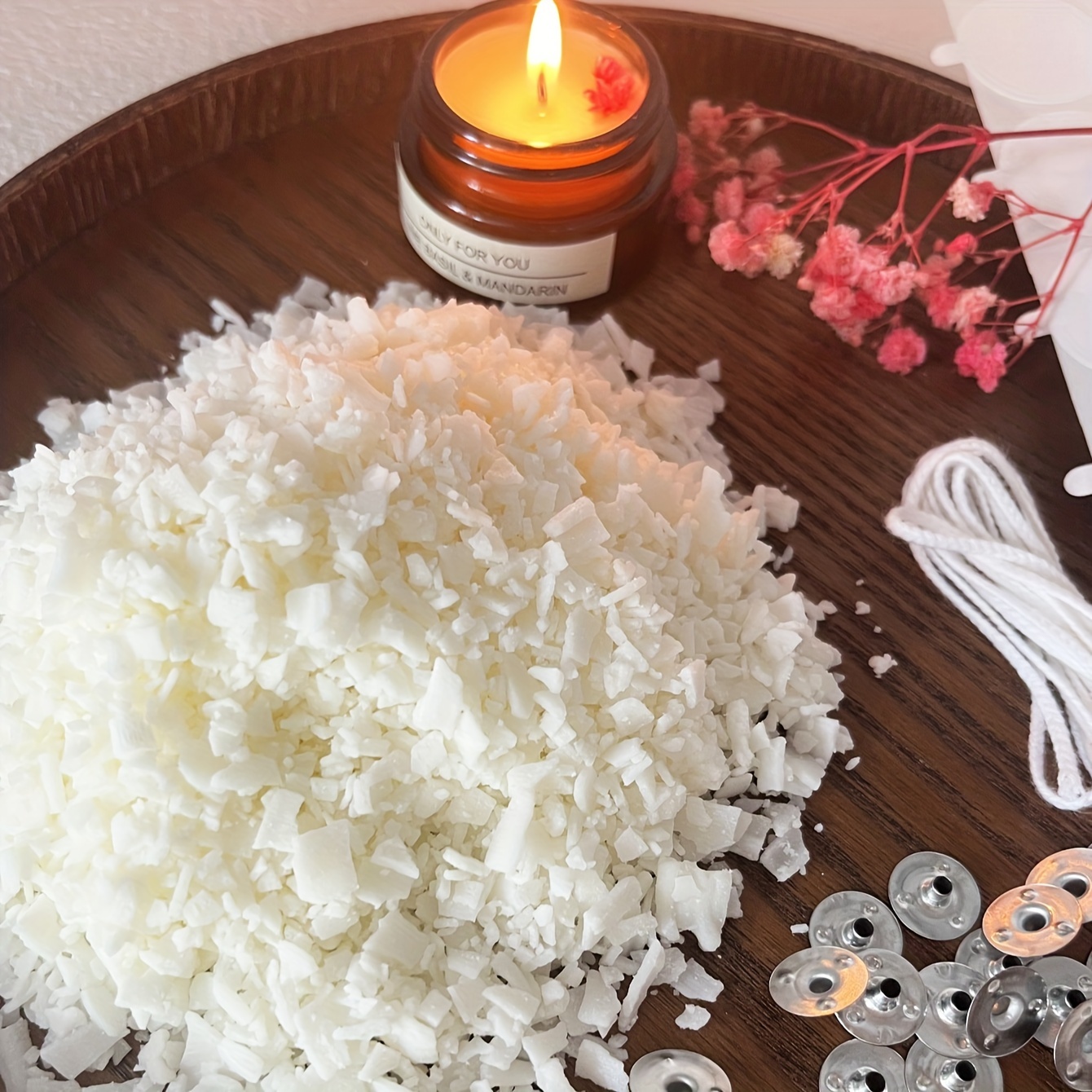 Candle Making Kits 100G Soy Wa - Soy Wax Pillar Blend ulasan dan harga