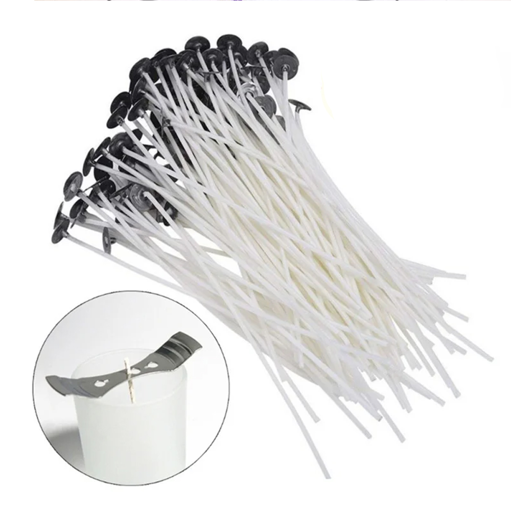 53pcs Candle Wicks Holder Waxe - Soy Wax Pillar Blend ulasan dan harga