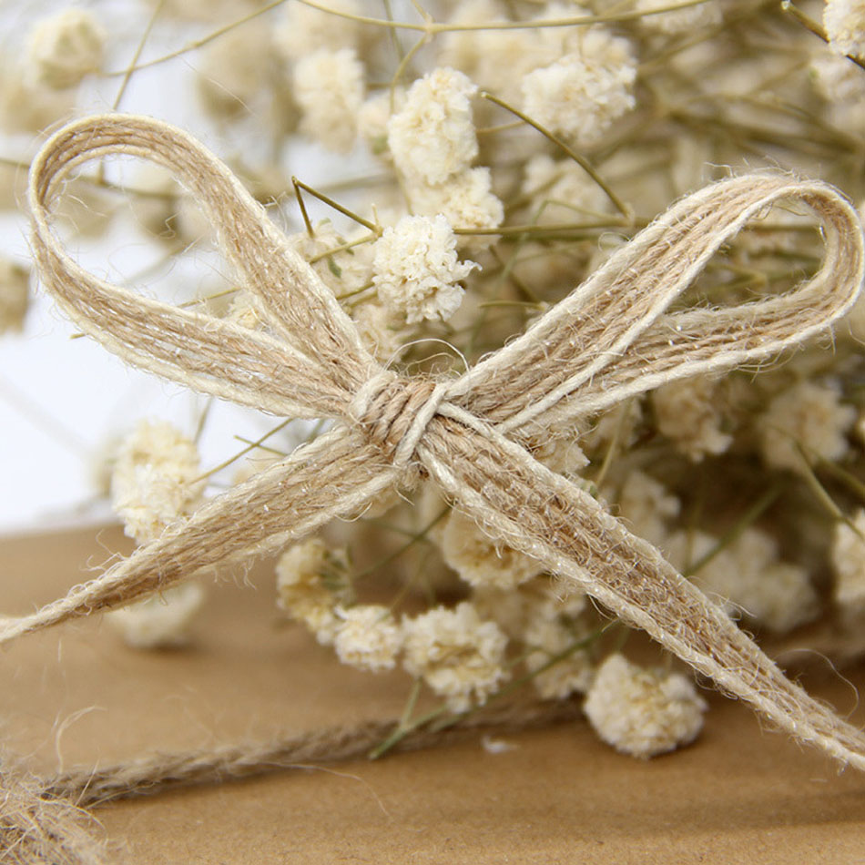 20/10/5M Natural Jute Rope Cor - Jute Bag Packaging ulasan dan harga