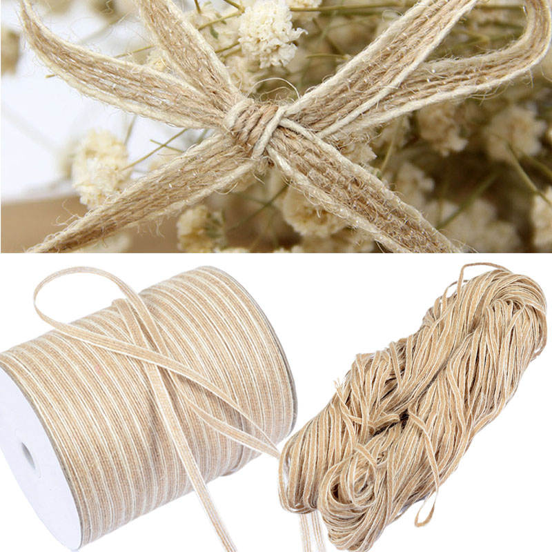 20/10/5M Natural Jute Rope Cor - Jute Bag Packaging ulasan dan harga