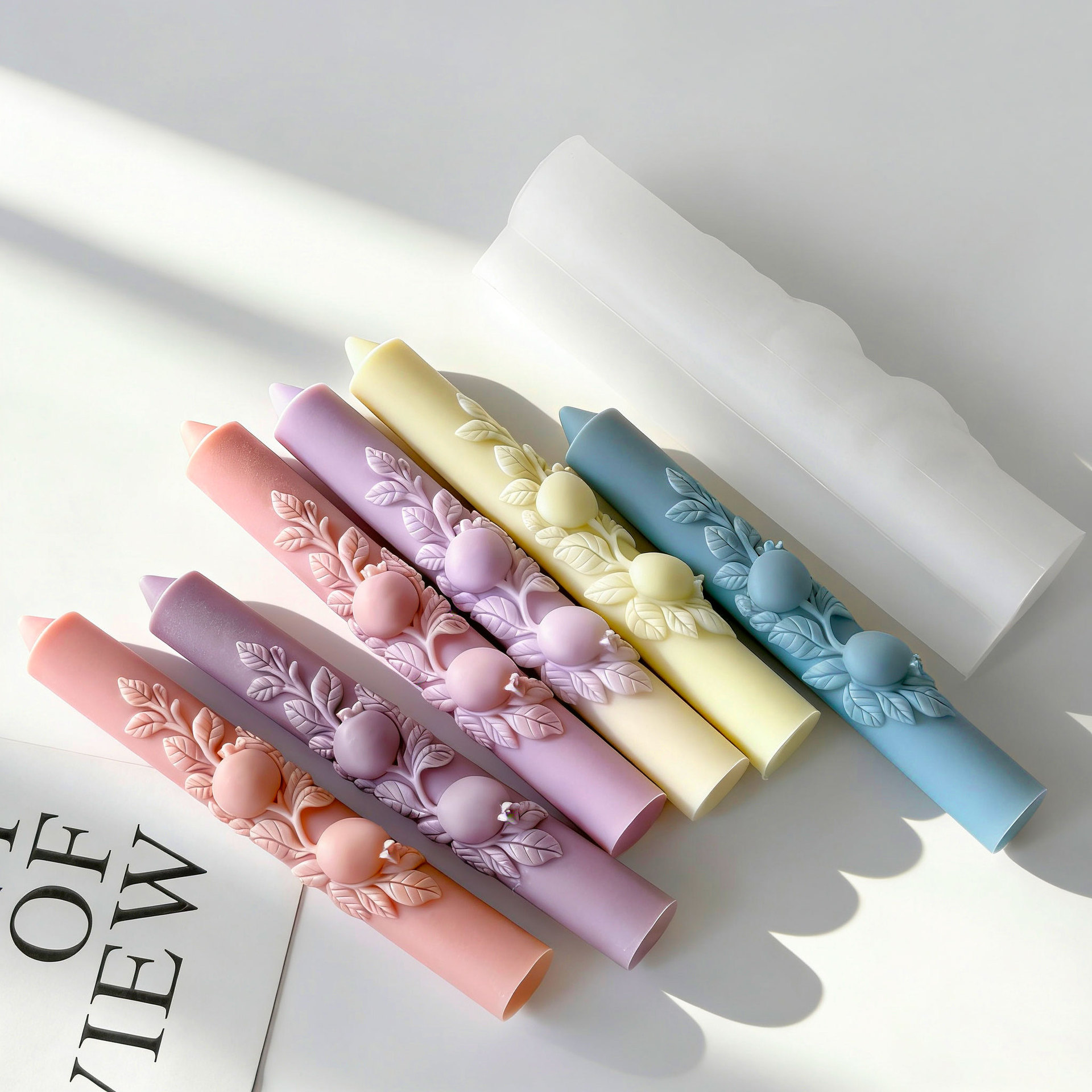 DIY Pomegranate Relief Long Ro - Soy Wax Pillar Blend ulasan dan harga