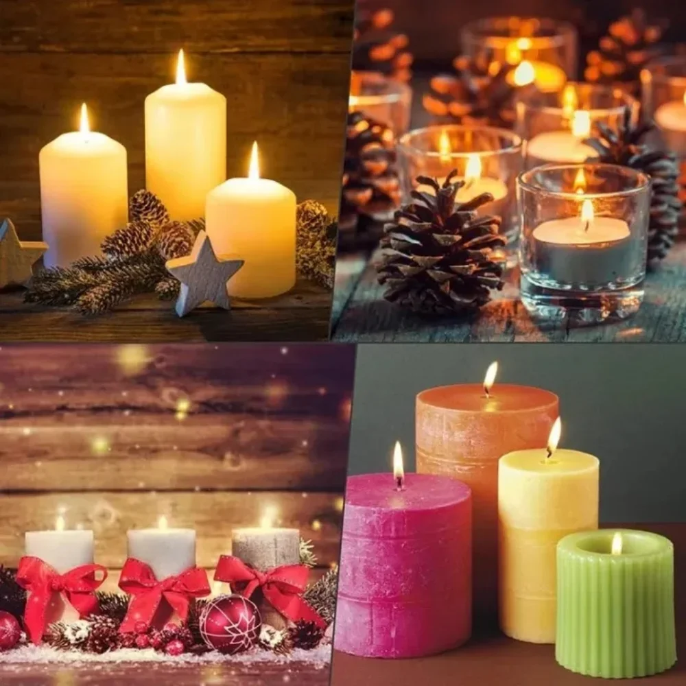 Smokeless Candle Wicks Cotton  - Soy Wax Pillar Blend ulasan dan harga