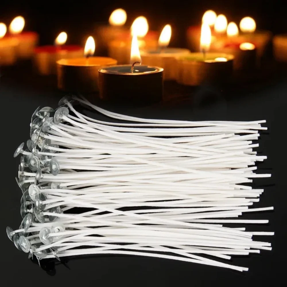 Smokeless Candle Wicks Cotton  - Soy Wax Pillar Blend ulasan dan harga