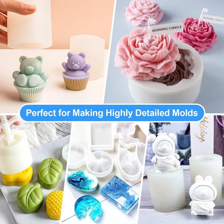 Silicone Mold Making Kit, 38.8 - Candle Making Business ulasan dan harga